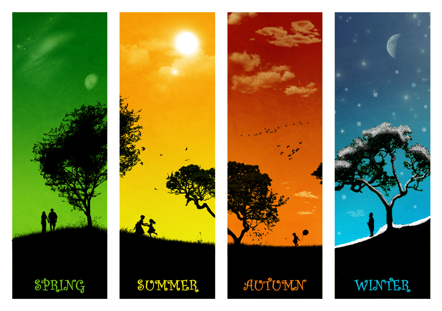 The Four Seasons, Summer, Winter, Spring, Autumn - Lesson | Science Hub